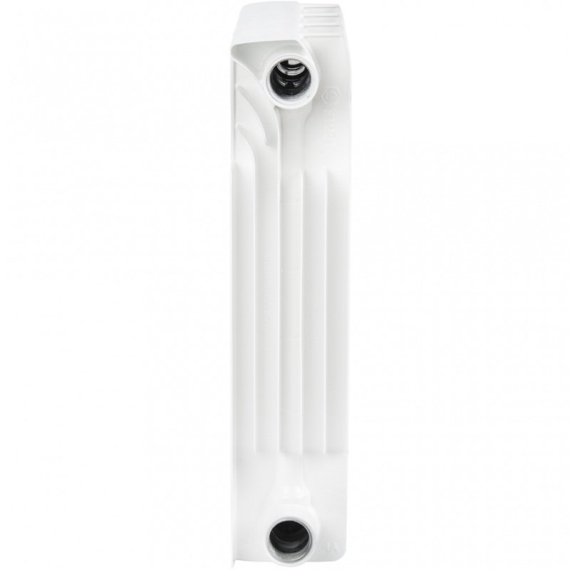 Радиатор STOUT Space 350 мм 4 секции, биметал. (боковое подключение) на 5 кв.м.