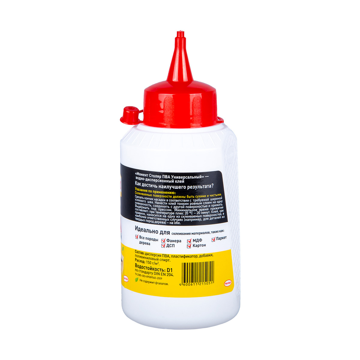 Клей момент-столяр пва универсальный  250 г (1/12)  хенкель