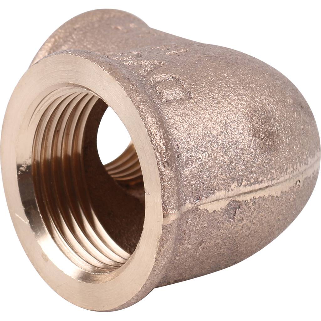 Угол резьбовой 90° (ВР) 3/4" x 1/2" бронза VIEGA (320669)