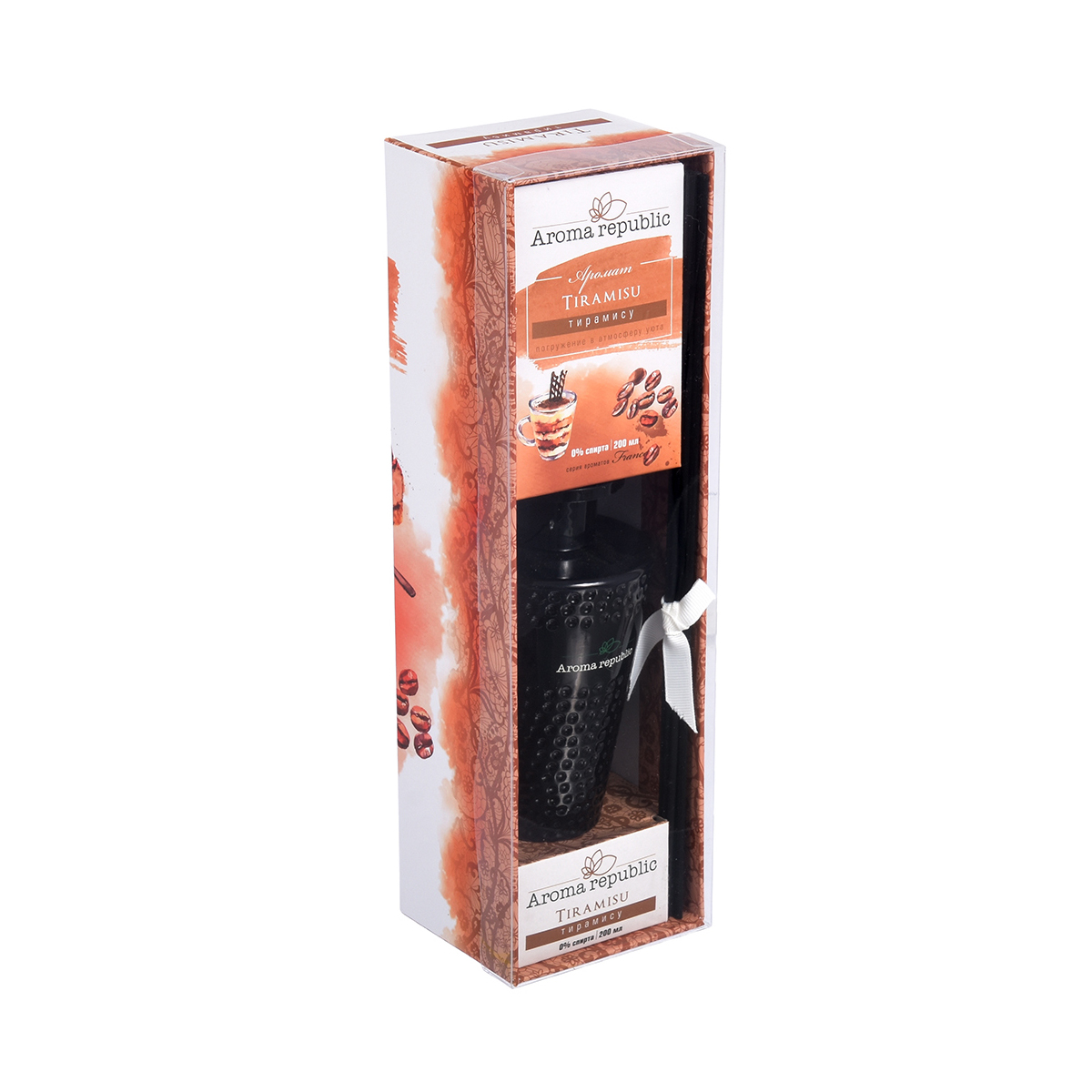 Диффузор ароматич. "france" 200 мл "тирамису" (1/6) "aroma republic"