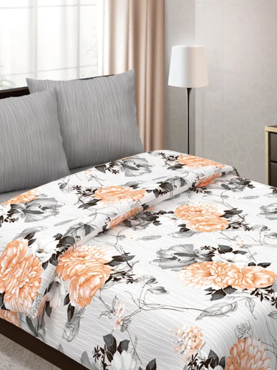 Постельное белье "пралине" 2 сп. (бязь 125 г/м) (1) амавес-текстиль