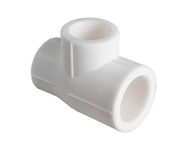 Тройник переходной 63 х 50 х 63 мм PP-R VALTEC под пайку белый