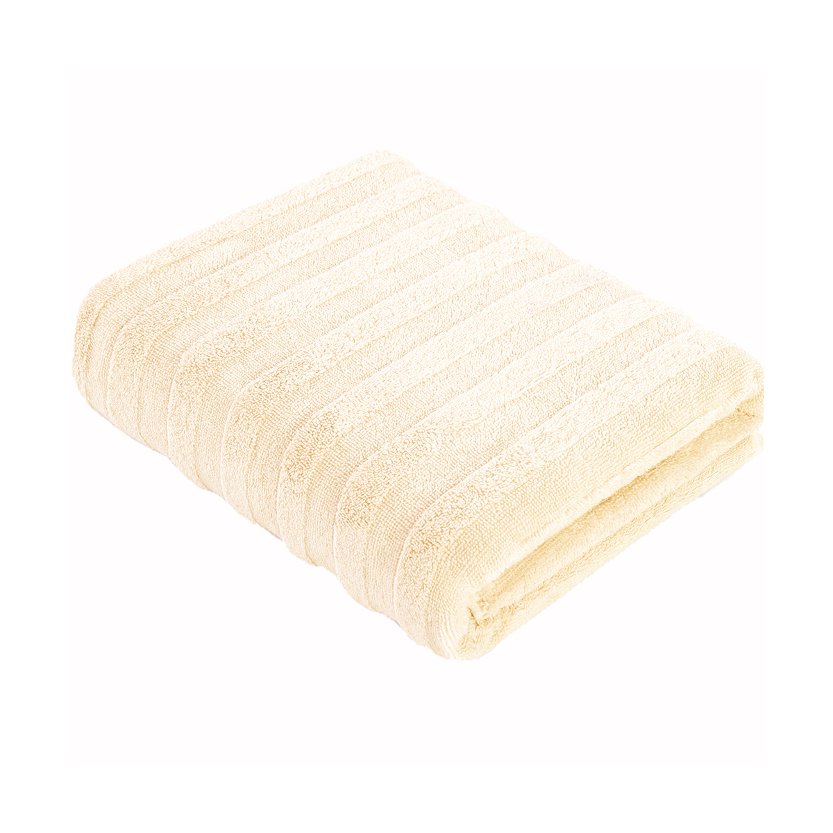 Полотенца "verossa" stripe набор 2 шт. 50*90 + 70*140 см (экрю)