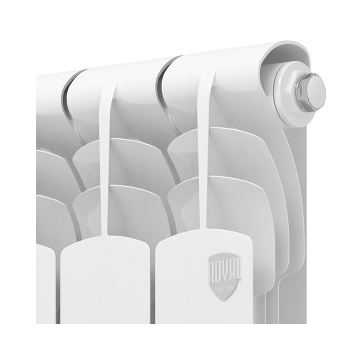 Радиатор биметалл. "revolution bimetall 500 2.0" 4 секции (1) "royal thermo"