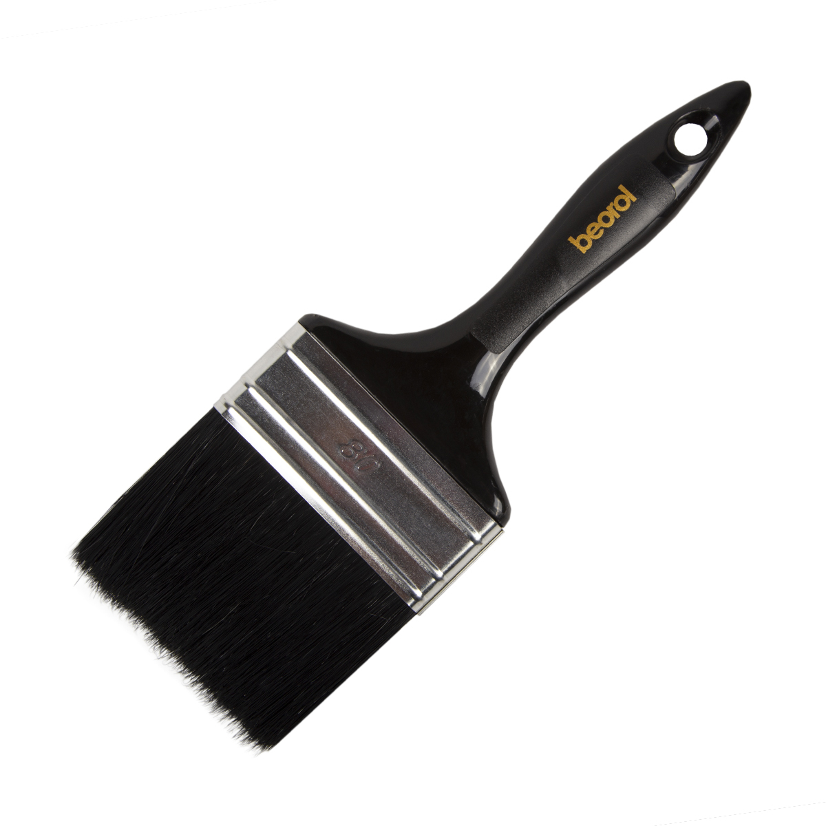 Кисть плоская "black professional"  80 х 15 мм (12/288)  "beorol"