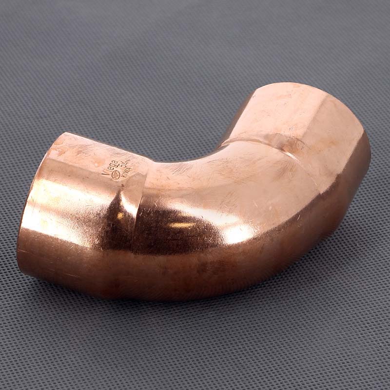 Угол двухраструбный 90° VIEGA пайка 54 мм медный