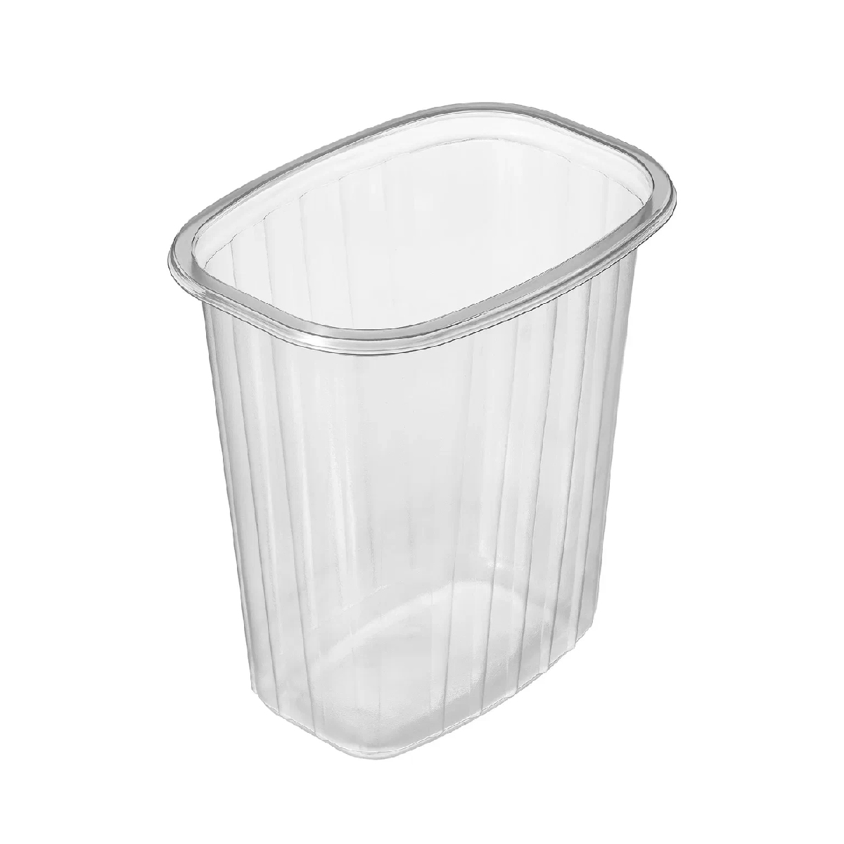 Контейнер одноразовый пласт. 1 л  139*102*135 мм упак. 50 шт. (1/10) "стандарт пластик"