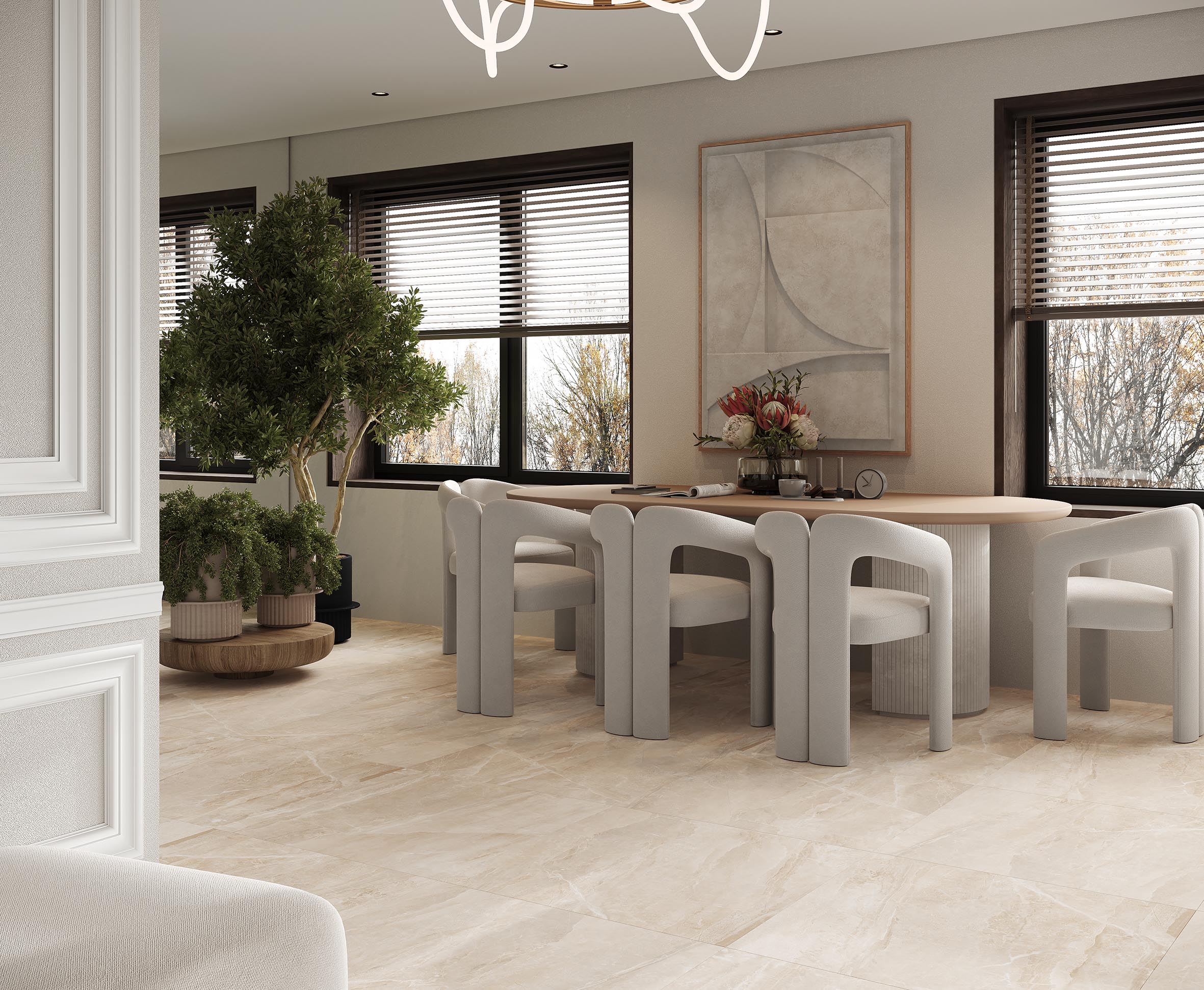 Mainstream beige керамогранит бежевый полированный 60x60