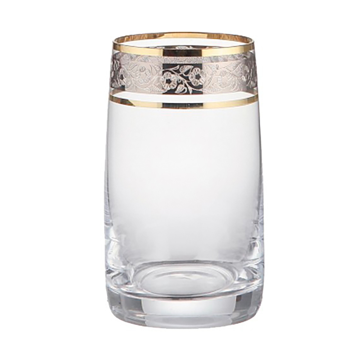 Стакан для пива "ideal" панто платина 380 мл (набор 6 шт.) (1/8) "crystalex" 25015/43249/380