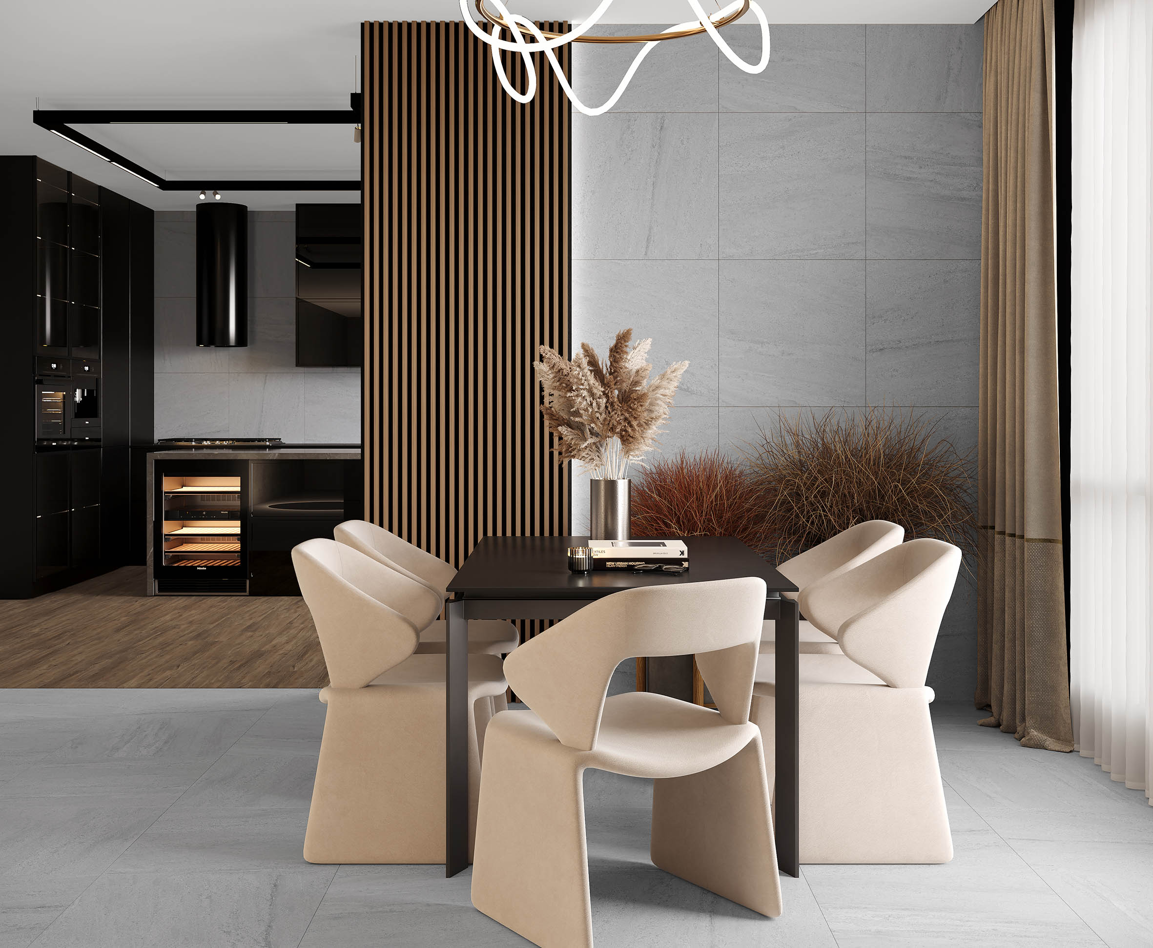 Noa керамогранит бежевый 59,70x119,70