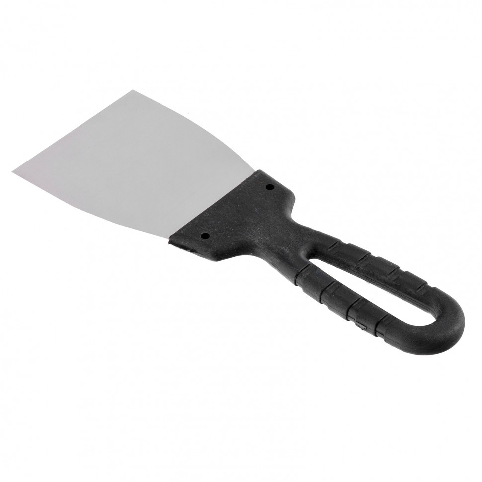 Шпательная лопатка из нержавеющей стали, 80 мм, пластмассовая ручка Sparta (85134)