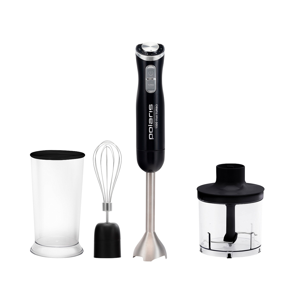 Блендер погружной phb 1594, 1500 вт, 15 скоростей (1/6) "polaris"