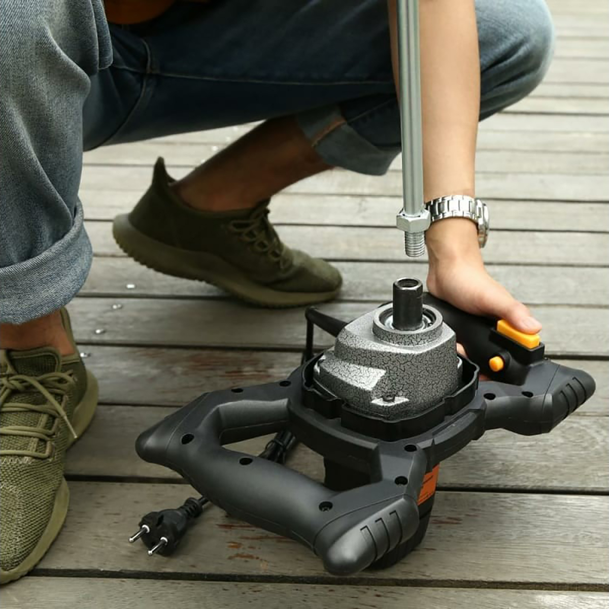 Миксер строительный dkm1600w 1600 вт (1) "deko" 065-0622