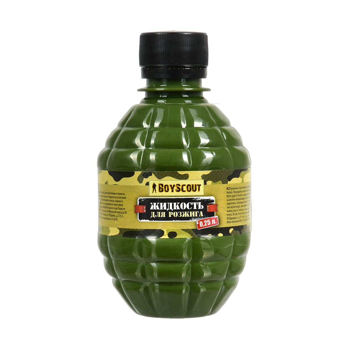 Жидкость для розжига 0,25 л (24) "boyscout" 61035