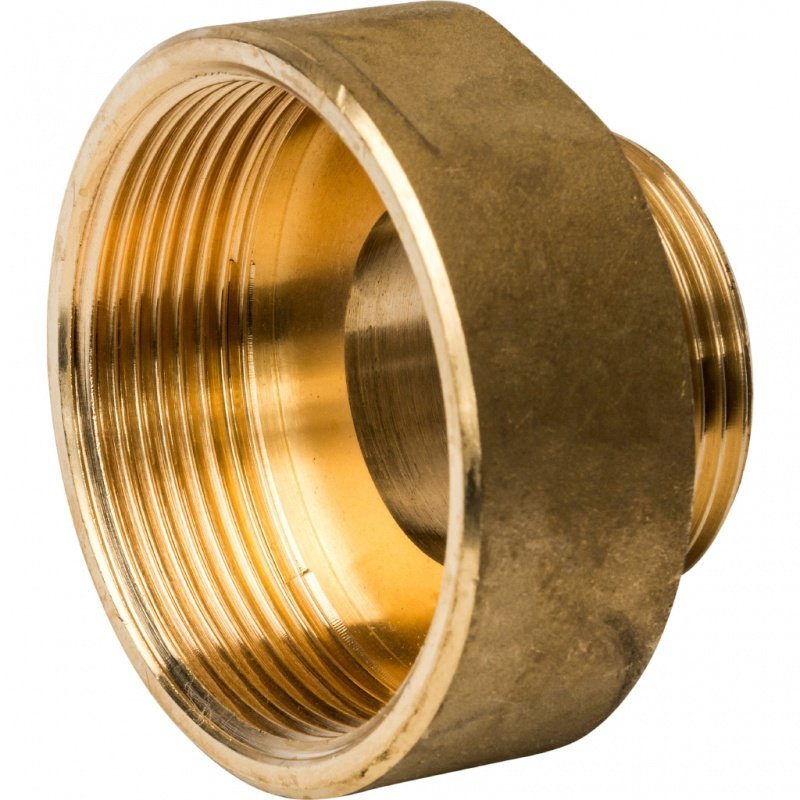 Переходник редукционный ВН 2" x 1" латунь STOUT