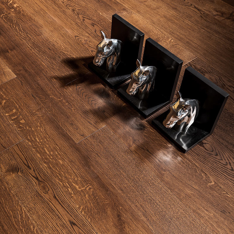 Паркетная доска Coswick Кантри 3-х слойная CosLoc 1153-3217 Молочный Шоколад (Порода: Дуб)