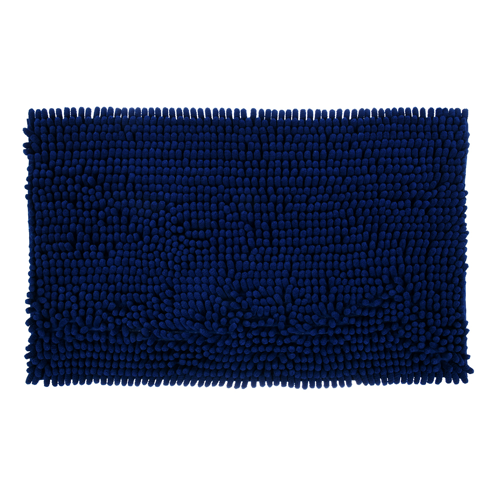 Коврик для ванной "spa comfort" 50*80 см (темно-синий) (1/10) "vortex" 24137