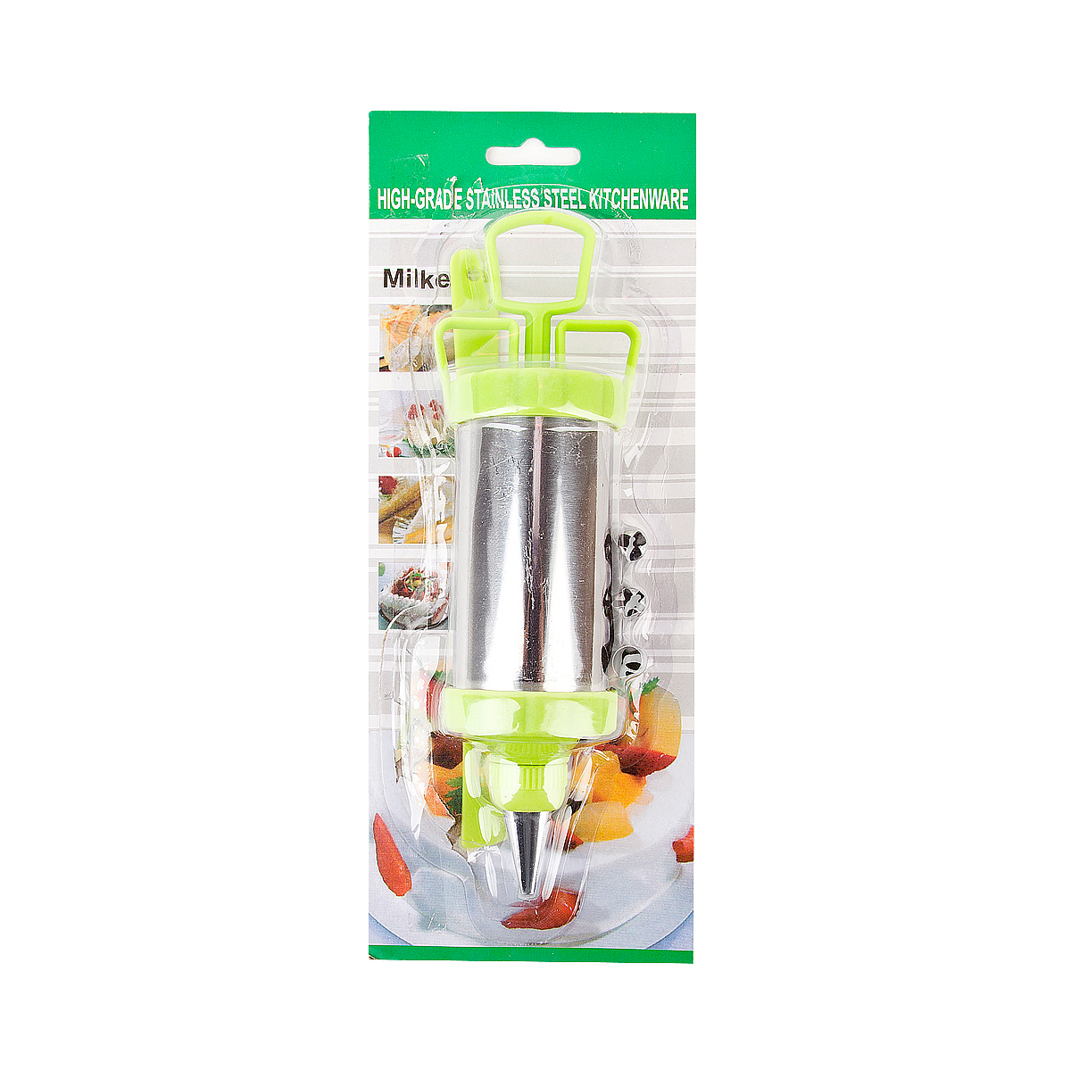 Шприц кондитерский + 4 насадки (1/144)  9902604