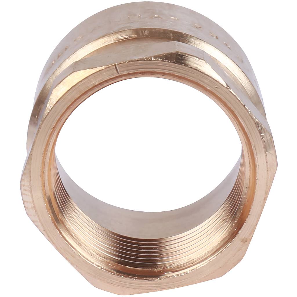 Муфта 28х3/4" переходная (ВР) под пайку с внутренней резьбой SANHA бронзовая 142702834