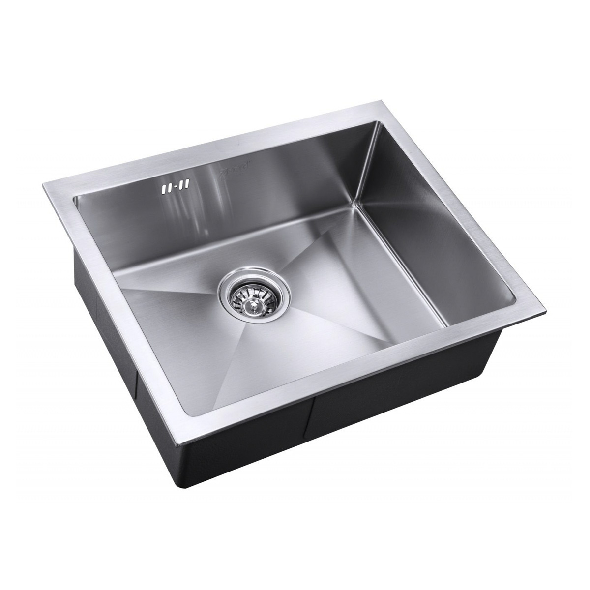 Мойка для кухни врезная нержав. rx-5844  580*440 мм (чаша 530*390*200 мм) "zorg"