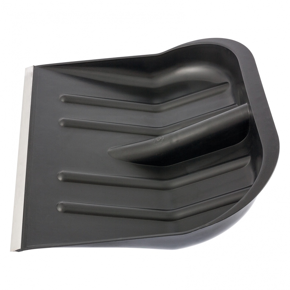 Лопата для уборки снега пластиковая, 465 х 415 мм, без черенка, Сибртех (614635)