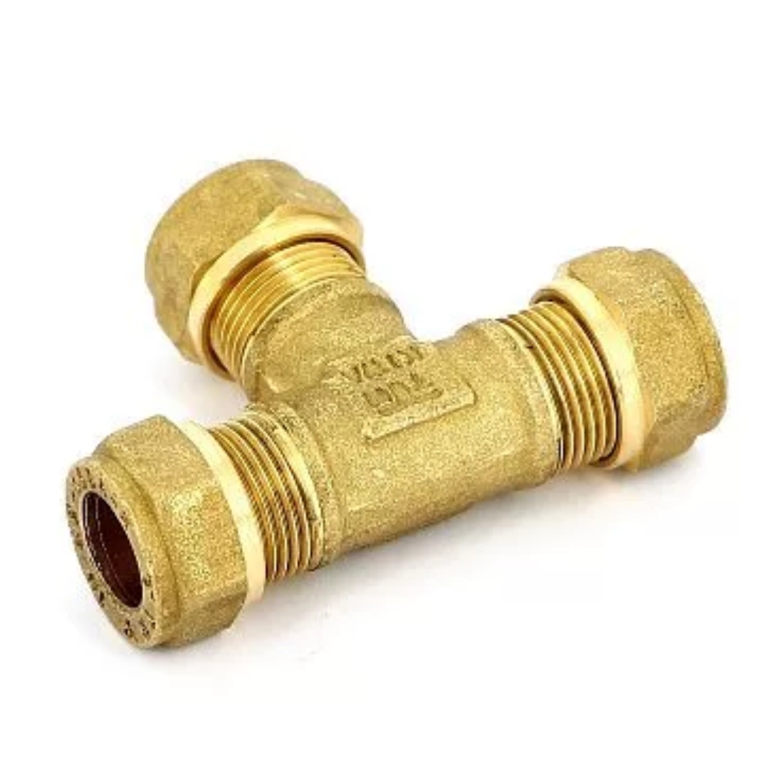 Тройник 8 х 8 х 8 обжим TIEMME