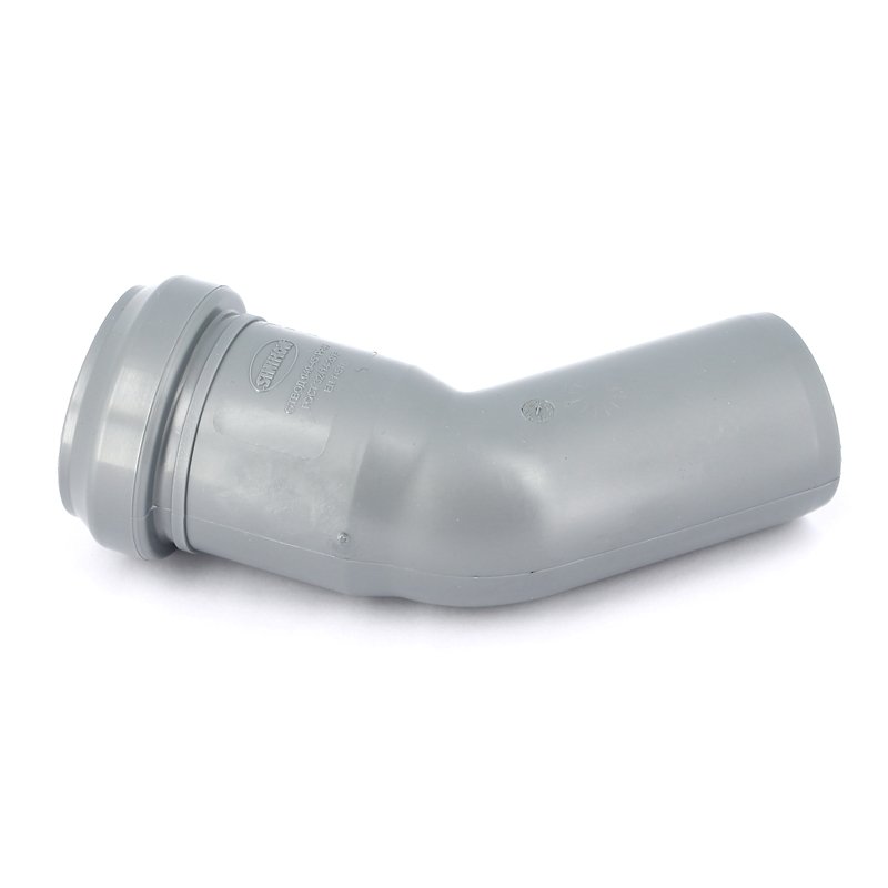 Отвод 45° для вн.канализации d=40 мм SINIKON Стандарт