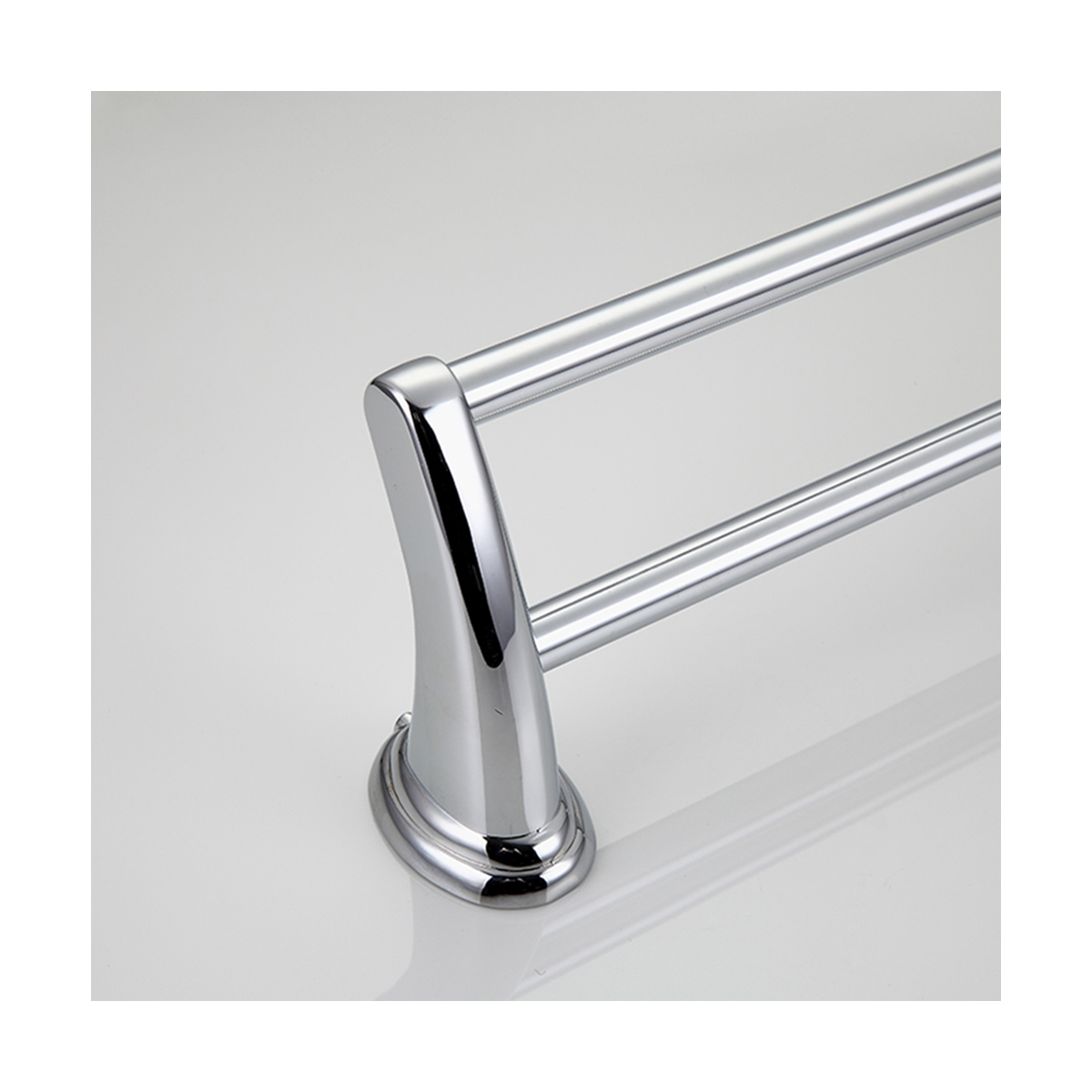 Полотенцедержатель двойной f1509, хром (1/10/30) "frap"