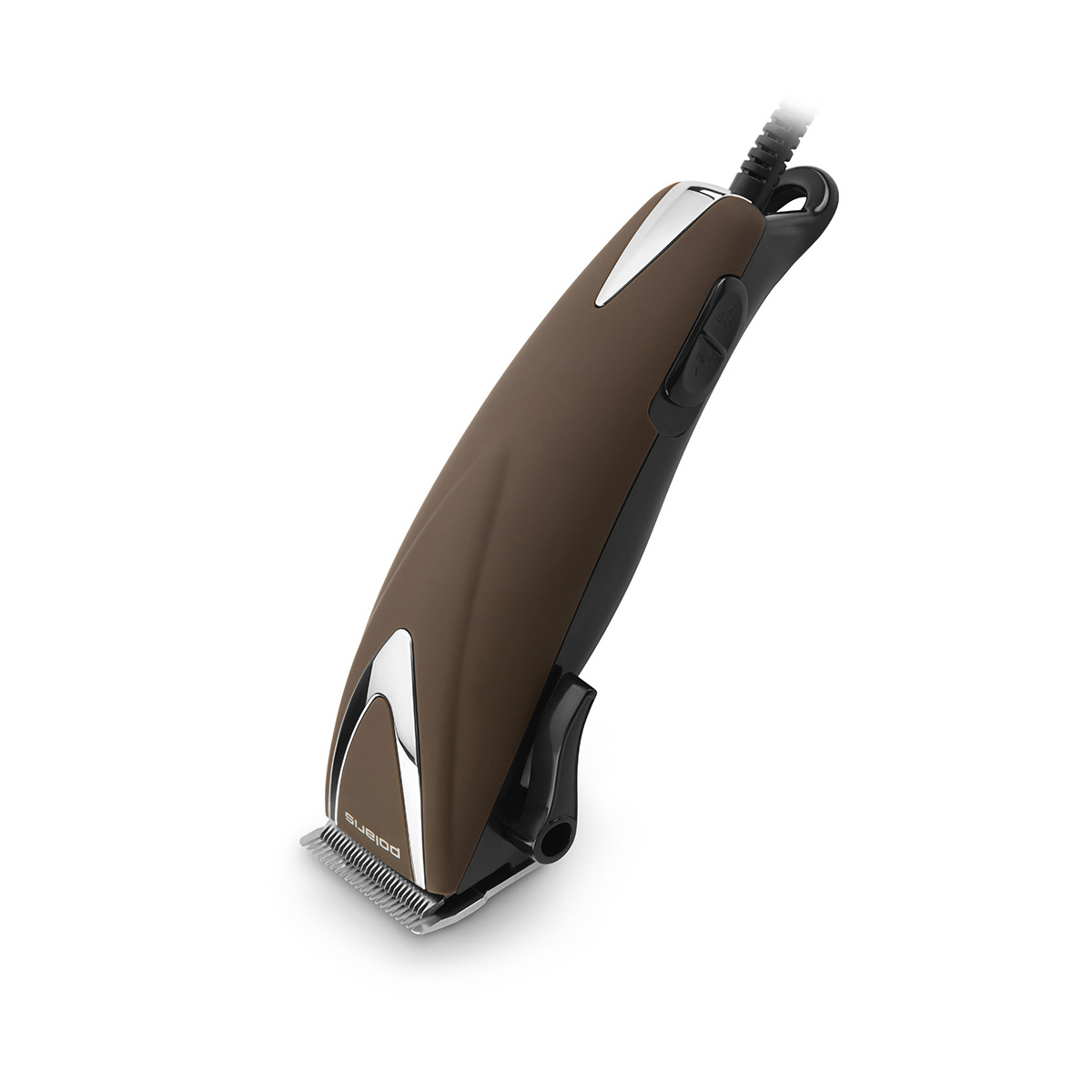 Машинка для стрижки волос phc 0714 (от сети) коричневый (1/24) "polaris"