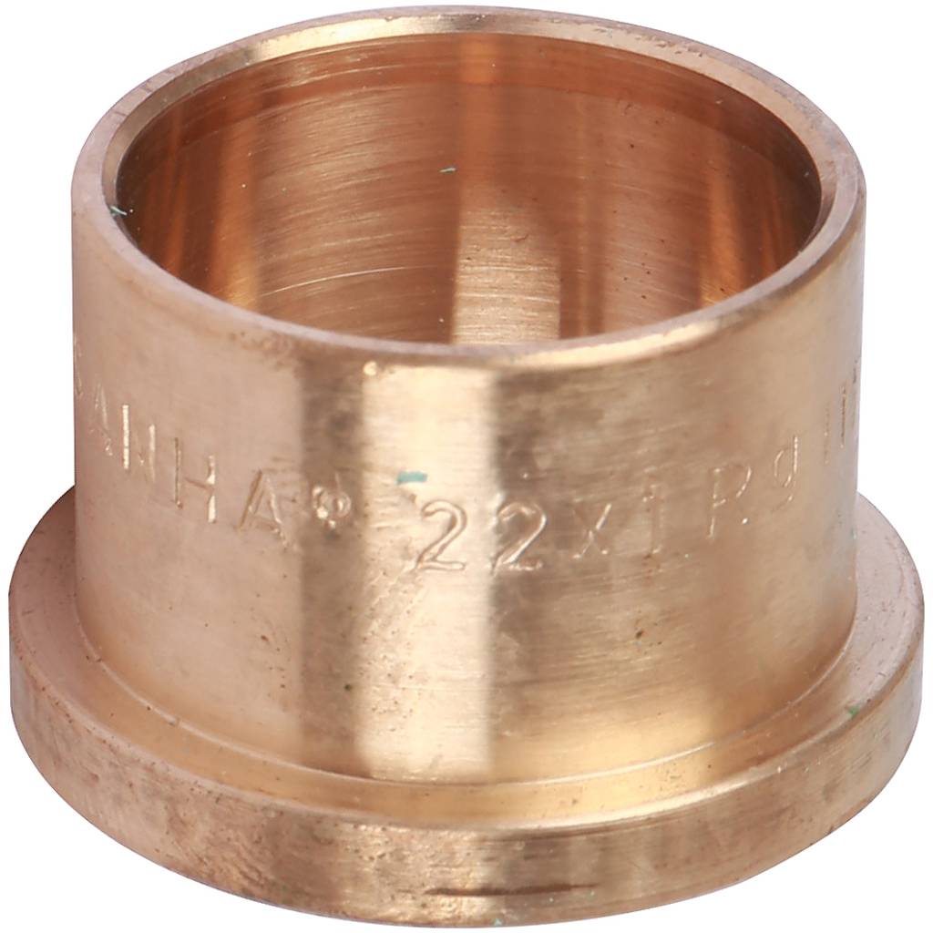 Муфта (американка) 22x1" (ВР) с накидной гайкой под пайку SANHA бронзовая 14359221