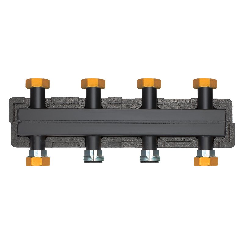 Коллекторы из чёрной стали MEIBES на 2(3) отопительных контура UK и МК