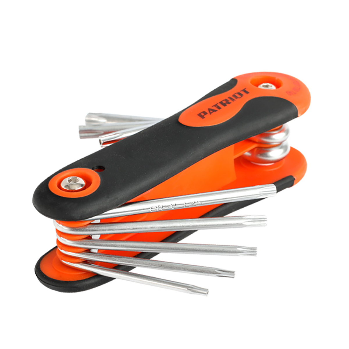 Ключи шестигранные складные "torx" skt-8f  8 в 1, т9 - т40 (1/10) "patriot" 350002009
