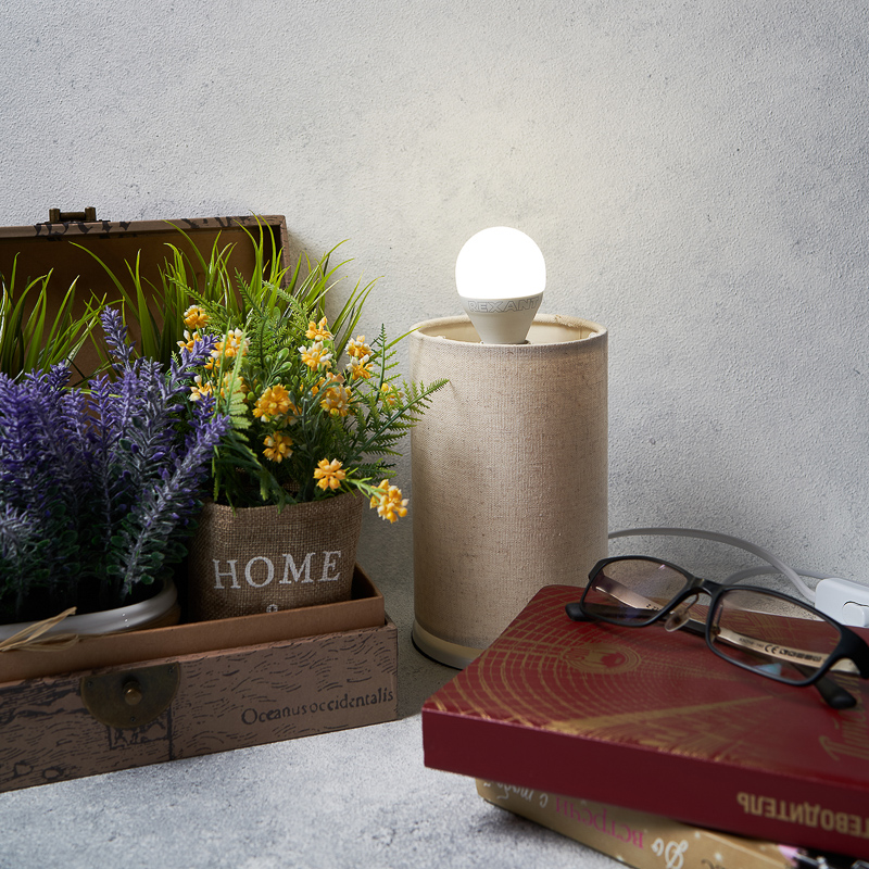 Лампа светодиодная "rexant" шарик (gl) 11,5w 4000 k 1093 лм  e14, нейтрал. свет (10/100) 604-042