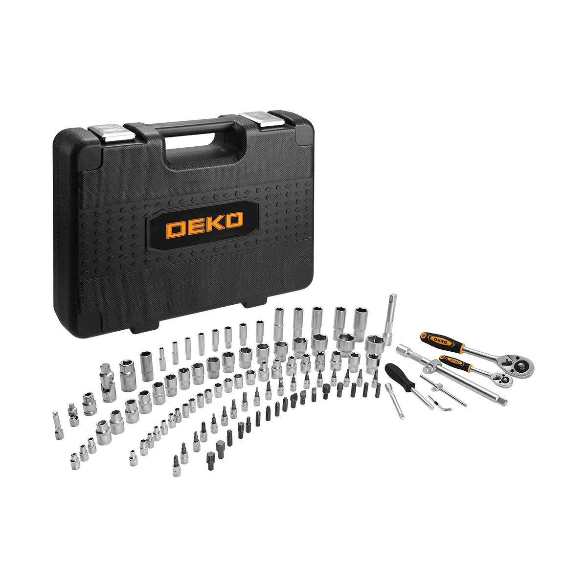 Набор инструментов для автомобиля dkmt108 (108 предм.) (1) "deko" 065-0218