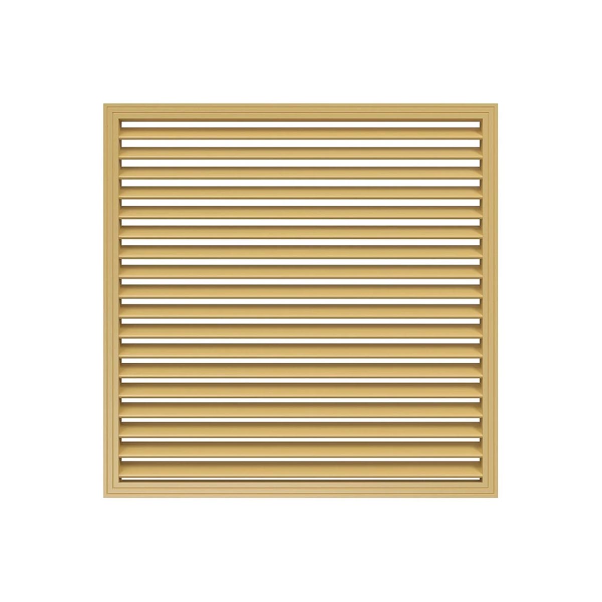 Решетка вентиляц. 600 х 600 мм пласт. бежевая (1/5) "эра" п6060р беж