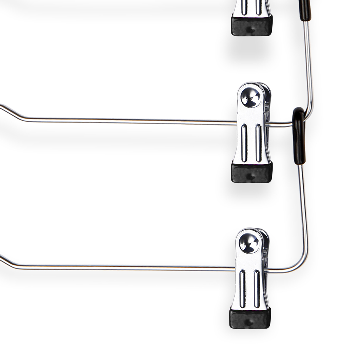 Вешалка для брюк и юбок 4-х уровневая секционная с зажимами (1/32) "valiant" 181b07