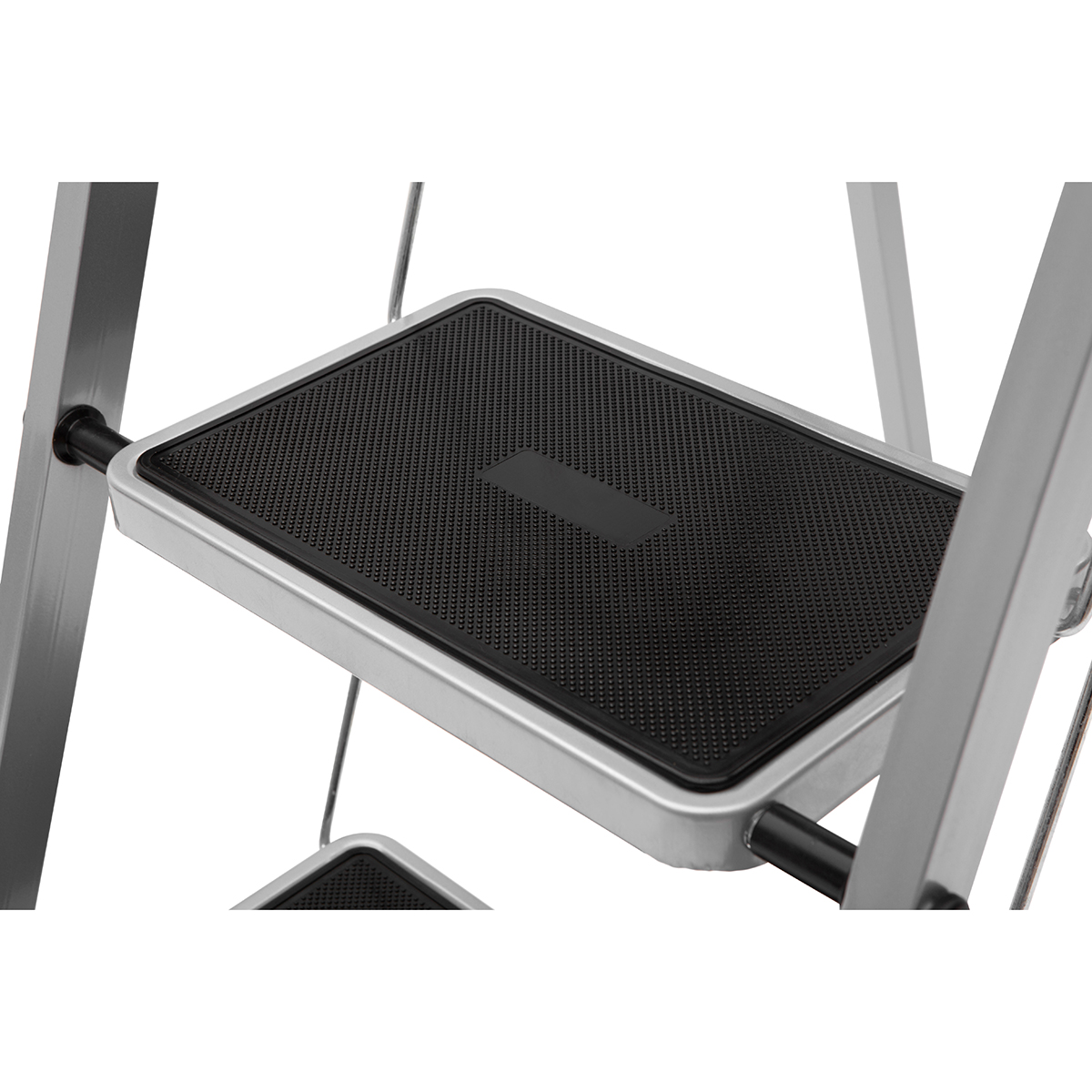 Стремянка стальная 2 широкие антискольз. ступени (1/4) "zalger" 511-2