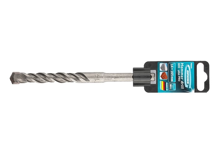 Бур по бетону Pro, 14 х 160 мм, SDS Plus Gross (70664)