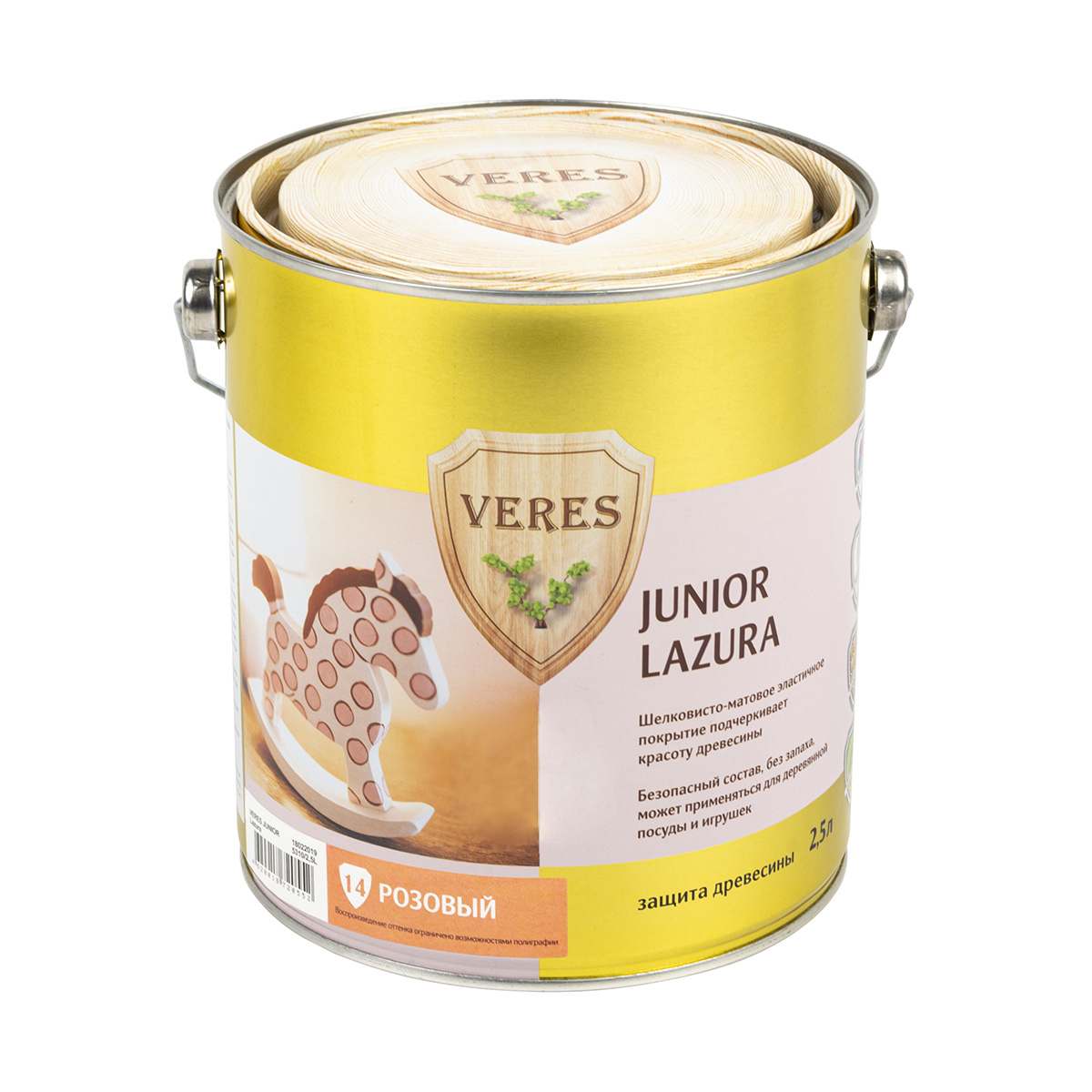 Верес джуниор №14 розовый 2,5 л (1/4) "veres"