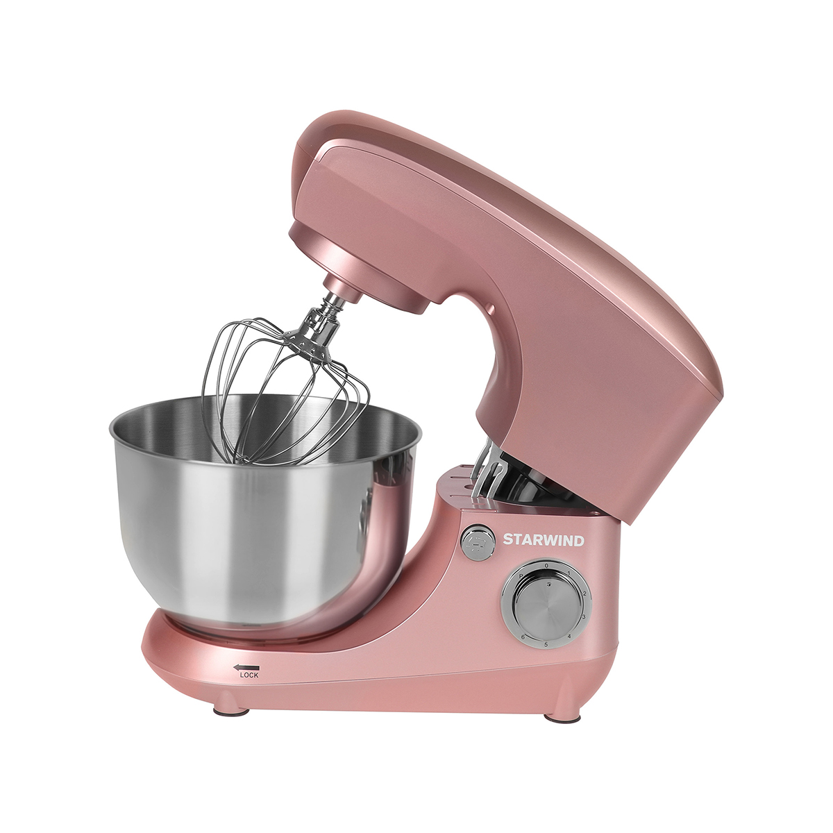 Миксер планетарный spm5182  6 скоростей, 1000 вт (1) "starwind"