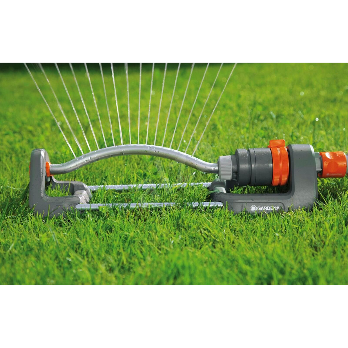 Дождеватель осциллирующий "aqua s" (1/10)  "gardena" 18700-20.000.00