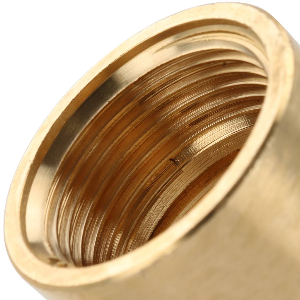 Муфта резьбовая ВР 1" x 3/4" латунь TIEMME