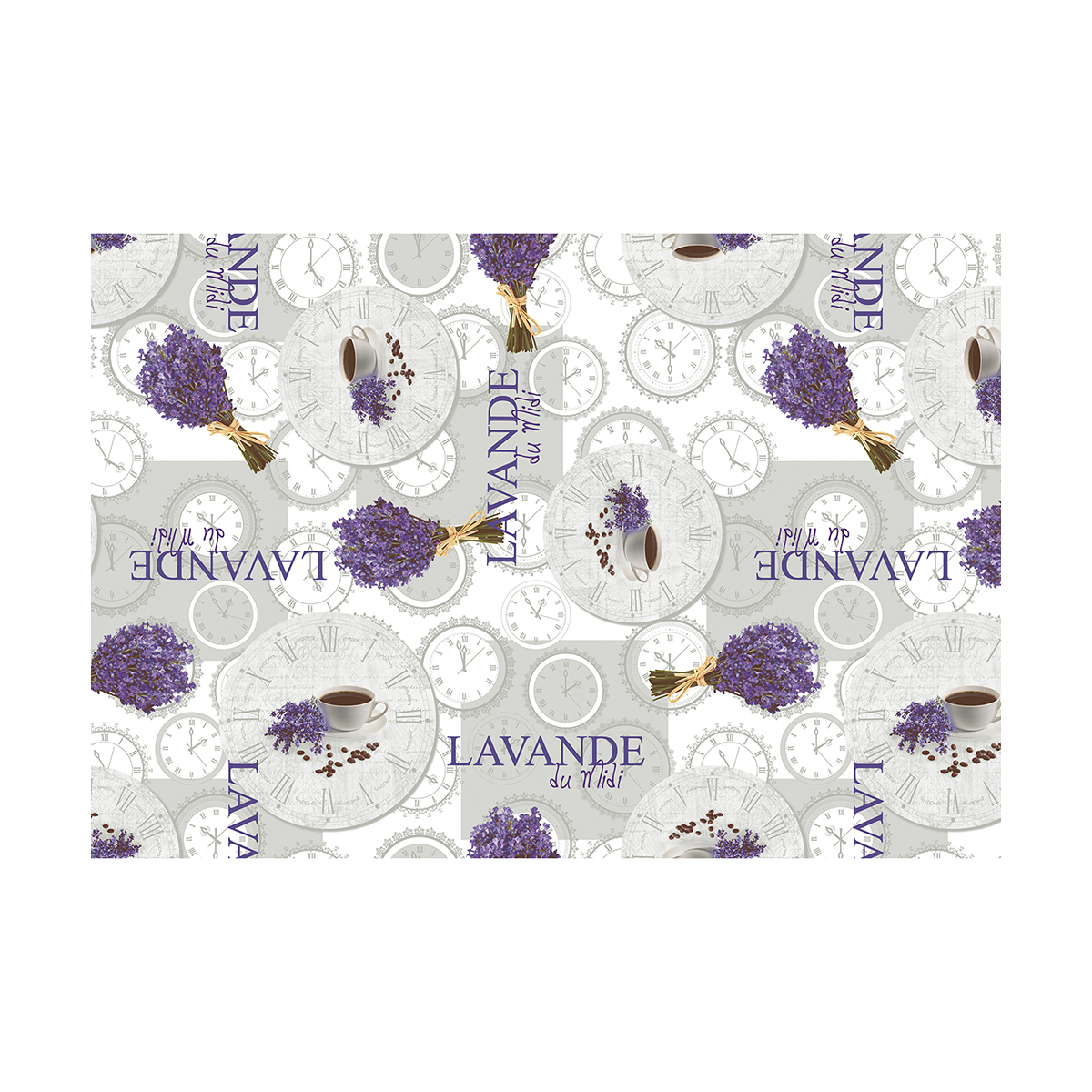 Клеенка пвх основа нетканая 135 см  рулон 20 м (1)  "major" 547/15 (серый)