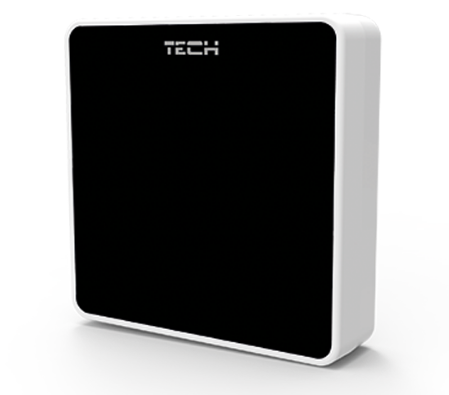 Проводной комнатный датчик TECH C-7p, черный