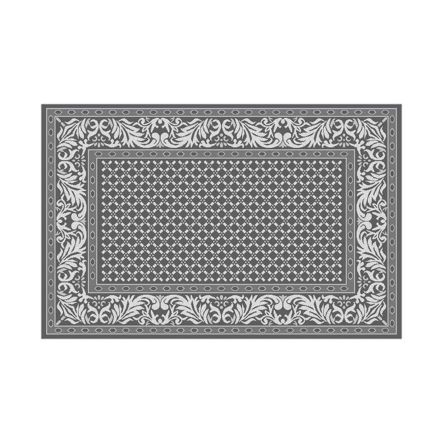 Ковер циновка "эко" 0,8*1,5 м  77010/37 (1/10) "люберецкие ковры"