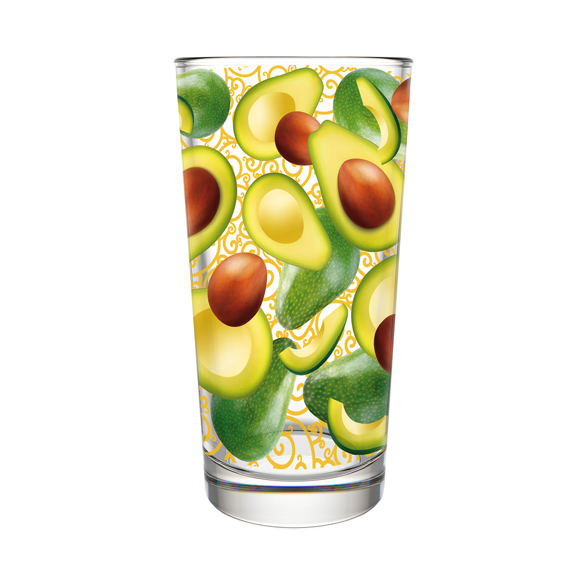 Стакан "авокадус" 230 мл (набор 6 шт.) (1/4) "декостек"