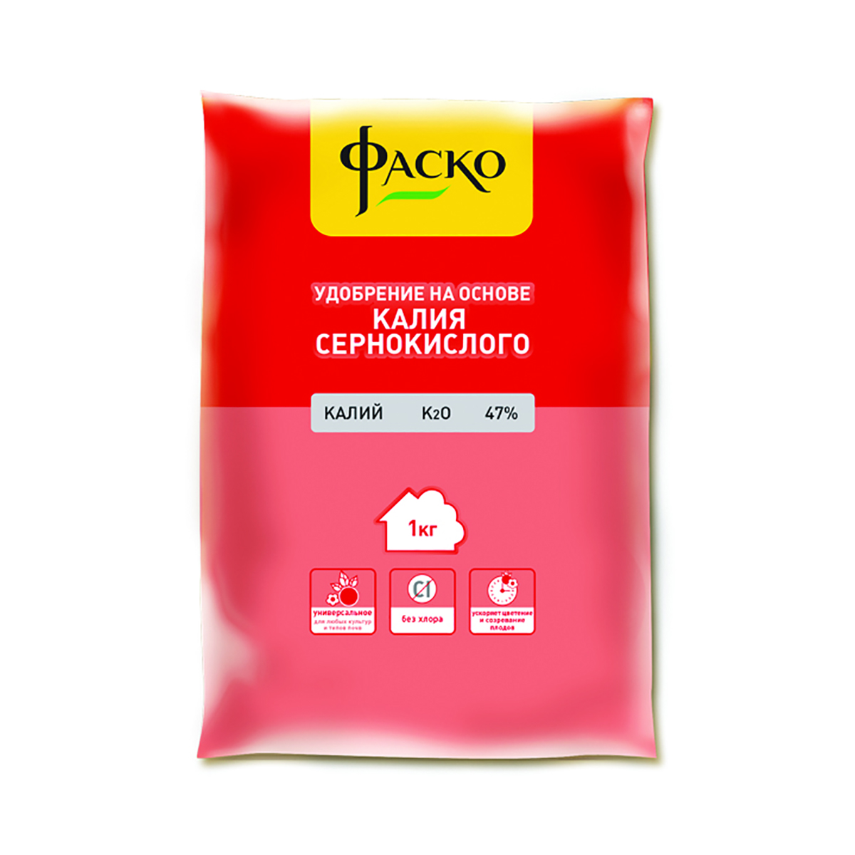 Калий сернокислый 1 кг (25) "фаско"
