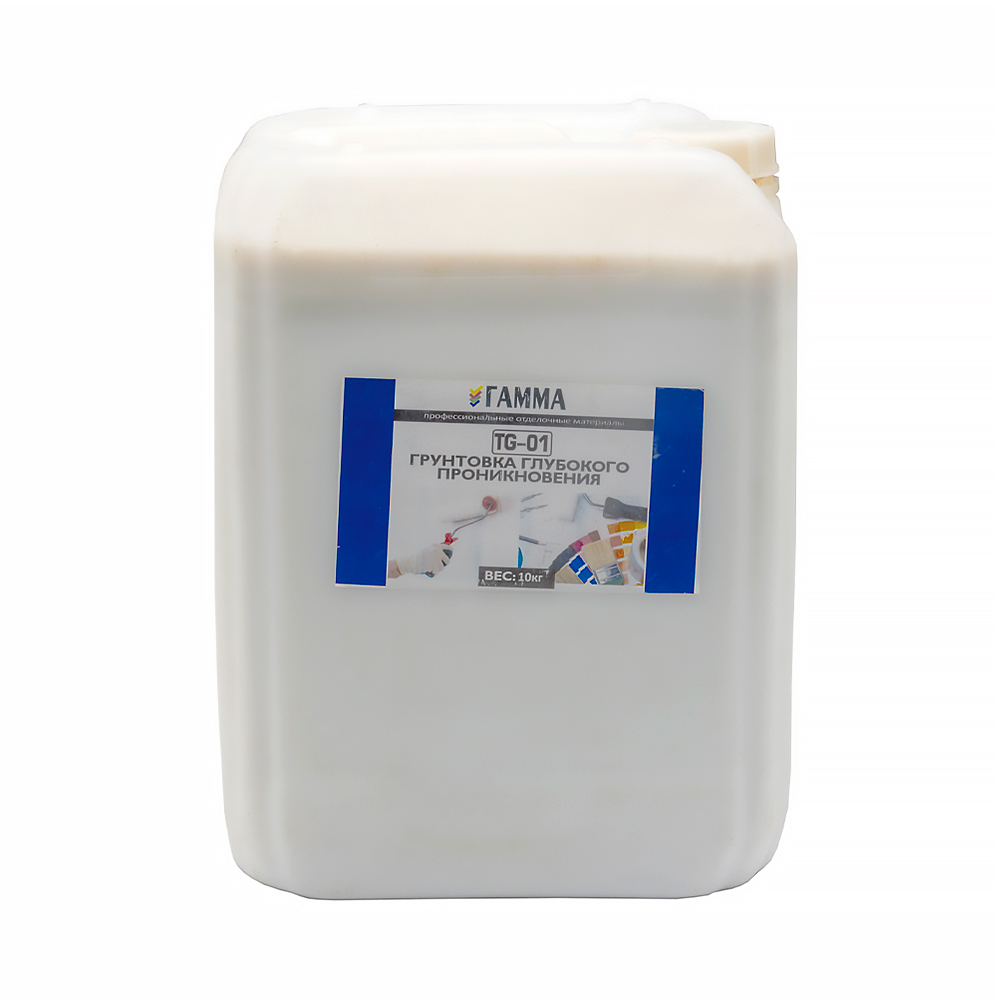 Грунтовка универсальная 10 л (1) "гамма ремонта"