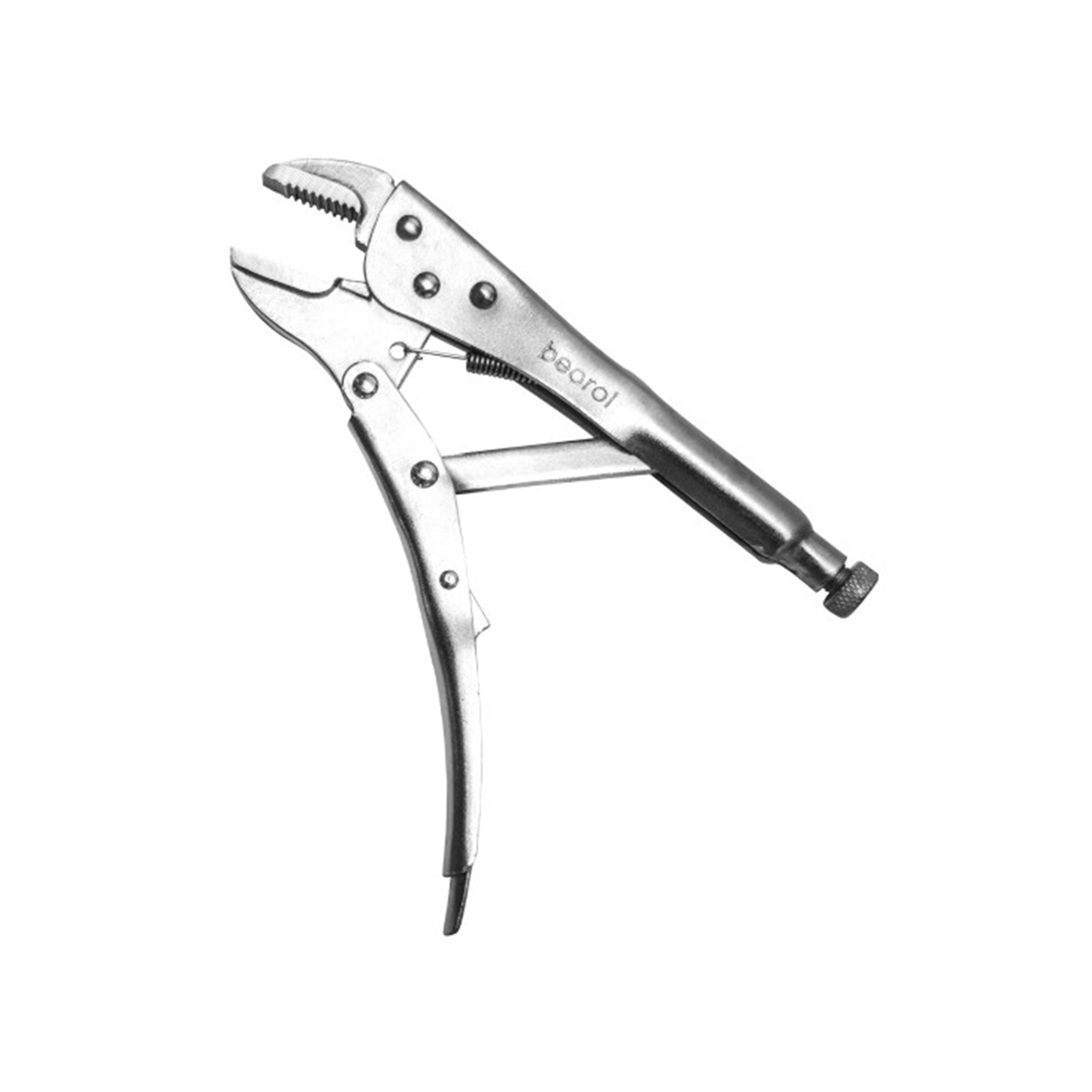 Зажим ручной 210 мм полукруглый захват (1/6/36) "beorol"