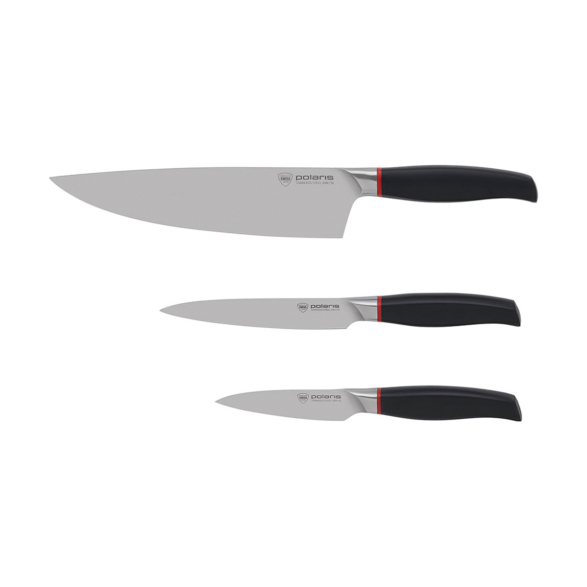 Ножи нерж. "pro сollection-3ss" набор 3 предм. (1/12) "polaris"